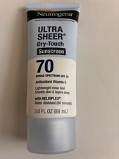 Neutrogena Ultra Sheer Dry Touch Sunscreen Lotion SPF 70 Broad Spectrum 3 FL oz