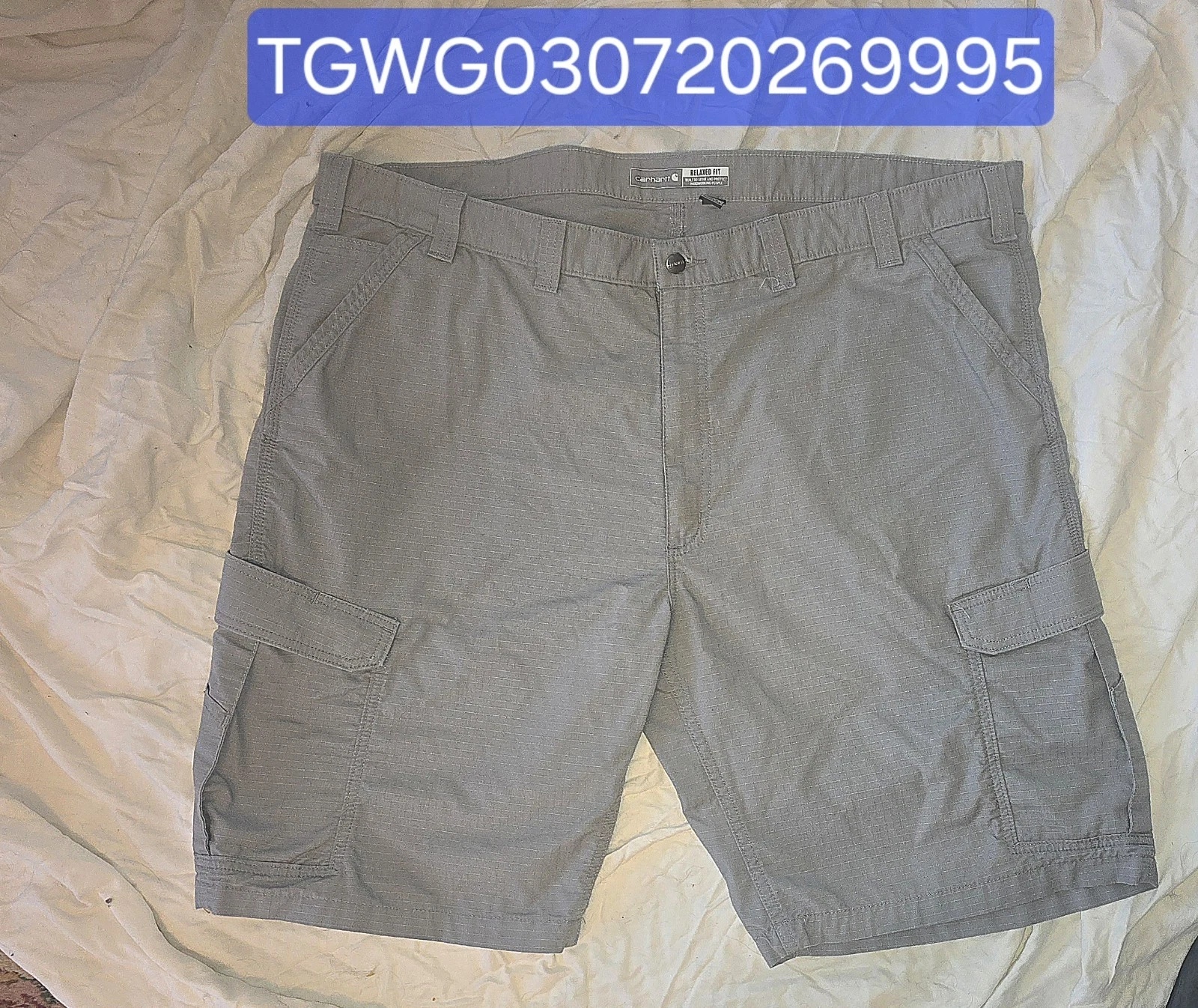 Carhartt Men's Khaki Cargo Shorts Size 48