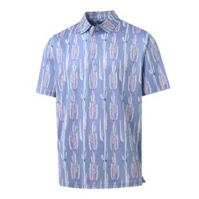 Golf Shirts for Men Dry Fit Print Patterns Performance Moisture Wicking Mens ...