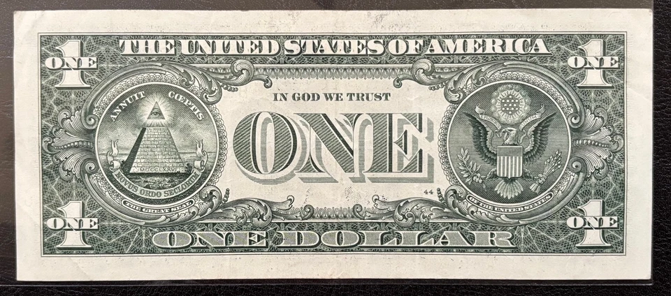 1967 Year Note Fancy Serial Number $1 One Dollar Bill **B196749320D** 2017A - Image 2 of 2