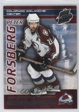 2003-04 Pacific Quest for the Cup Raising the Cup Peter Forsberg #3 HOF 2a8