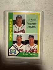 1990 CMC Pro Cards Minor League Baseball Leo Mazzone-Braves Coaches #278 NM-MT