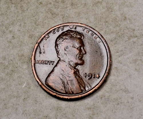 1914 Lincoln Wheat Cent Penny * Extra Fine XF/EF * XW526