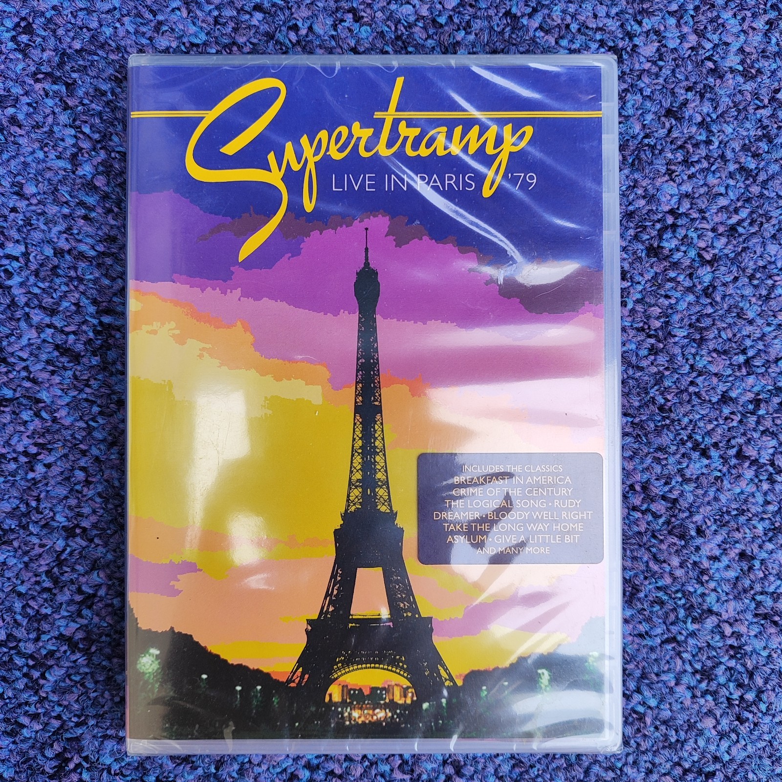 Supertramp Live in Paris '79 DVD NEW & SEALED Super Tramp - Free P&P