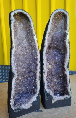 Amethyst Paar Geodenhöhle Kathedrale Kirche 45 kg importiert 2 Fuß zweite Klasse