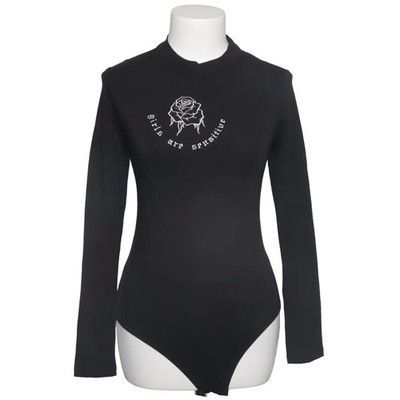 Minga London, Body, Größe: M/L, Schwarz, Print, Damen #ykS