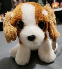 TY Beanie Baby BARKER Spaniel Dog 2022 6" Stuffed Animal Toy Plush Gift