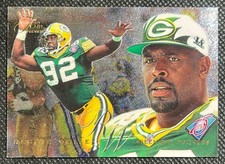 1995 Fleer Reggie White #11 Flair Preview Packers