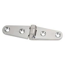 Whitecap S-3428C 4" L x 1-1/8" W 304 Stainless Steel Strap Hinge