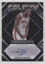 2022 Panini Obsidian Galaxy Ink Electric Etch Purple 4/75 Usman Garuba Auto 1c3k