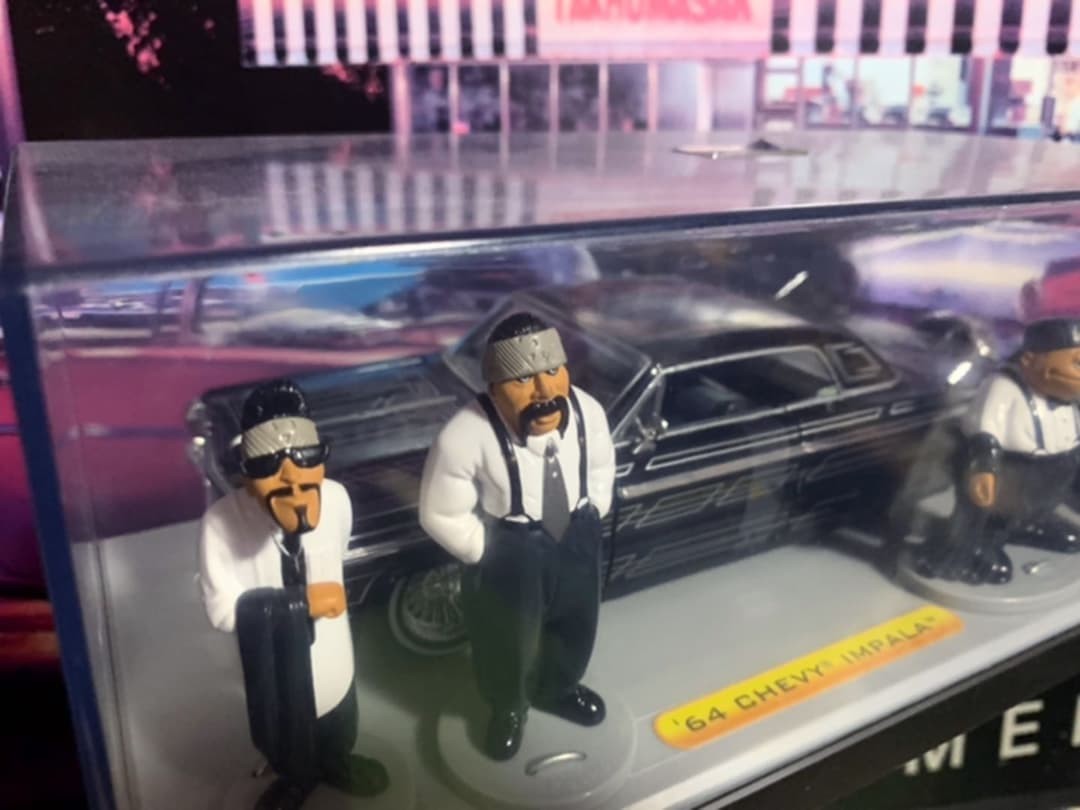 Homies Figure Set 64 Impala 1/24 Scale!! #QYHMQO Very Good