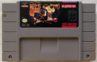 Chester the Cheetah - Wild Wild Quest (SNES, 1993) Cart Only Good Condition