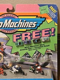 Lot of 5 Vintage 1995 Galoob Micro Machines Minis #25 Rally Set: #10, 17, 18, 11