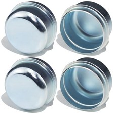 4pcs 1.98'' Trailer Axle Dust Caps, Trailer Hub Bearing Dust Cap Cup Wheel
