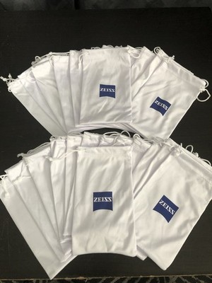 Eyeglass Microfiber Cleaning Bags By Carl Zeiss Pack Of 25.