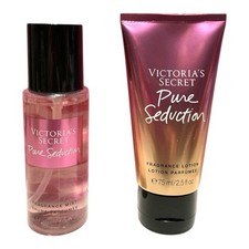 Victoria's Secret PURE SEDUCTION Fragrance Mist  Lotion 2.5 Oz Duo Set NEW