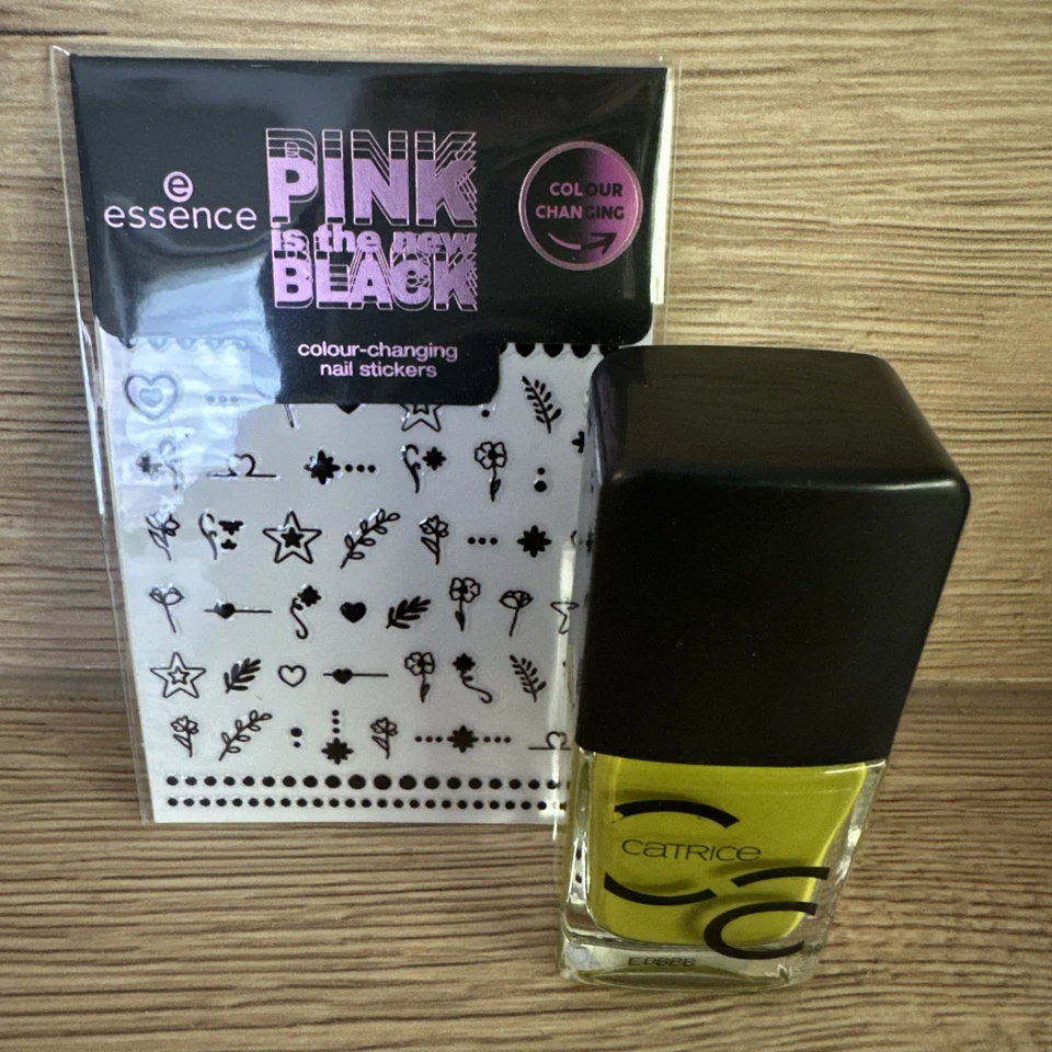 Catrice ICONAILS Gel Lacquer Nagellack 10,5 ml 126 Get Slimed & Nail Sticker