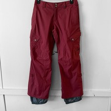 BURTON Womens Adjustable Waist Snowboard Ski Pants Sz Small