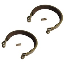  2 4" Brake Bands  Pins for Go Kart Cart Mini Bike ATV Quad Four Wheeler