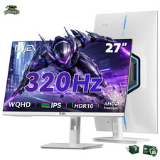 Gaming Monitor 27 Zoll 320Hz 1ms MPRT Fast IPS 2K QHD Weiß