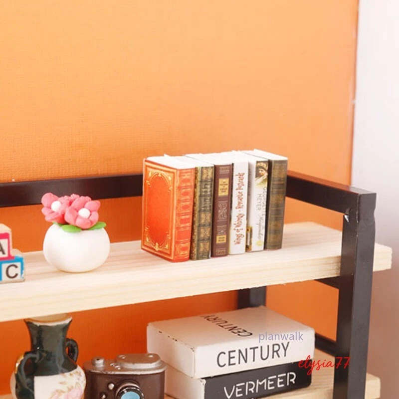 Set De 200 Mini Libros De Espuma Para Casa De Muñecas, Decoración De Bibliotecas Y Estanterías En Miniatura