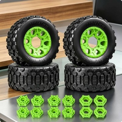 2 Stück Short-Course-Reifen gutes Profil Short-Course Radset für Offroad