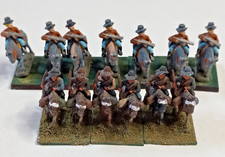 15mm American Civil War ACW Confederate Cavalry. Pro Painted. Shotguns.