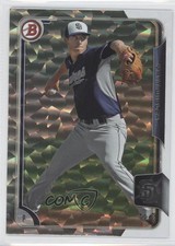 2015 Bowman Prospects Silver Ice Matt Wisler #BP83 4z4