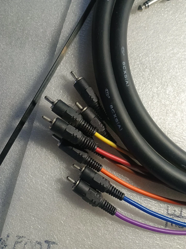 8 Channel RCA cable Snake - Image 2 of 4
