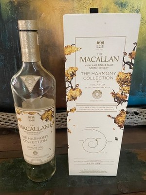 Macallan,The Harmony Collection , Vibrant Oak, Empty bottle And Case.