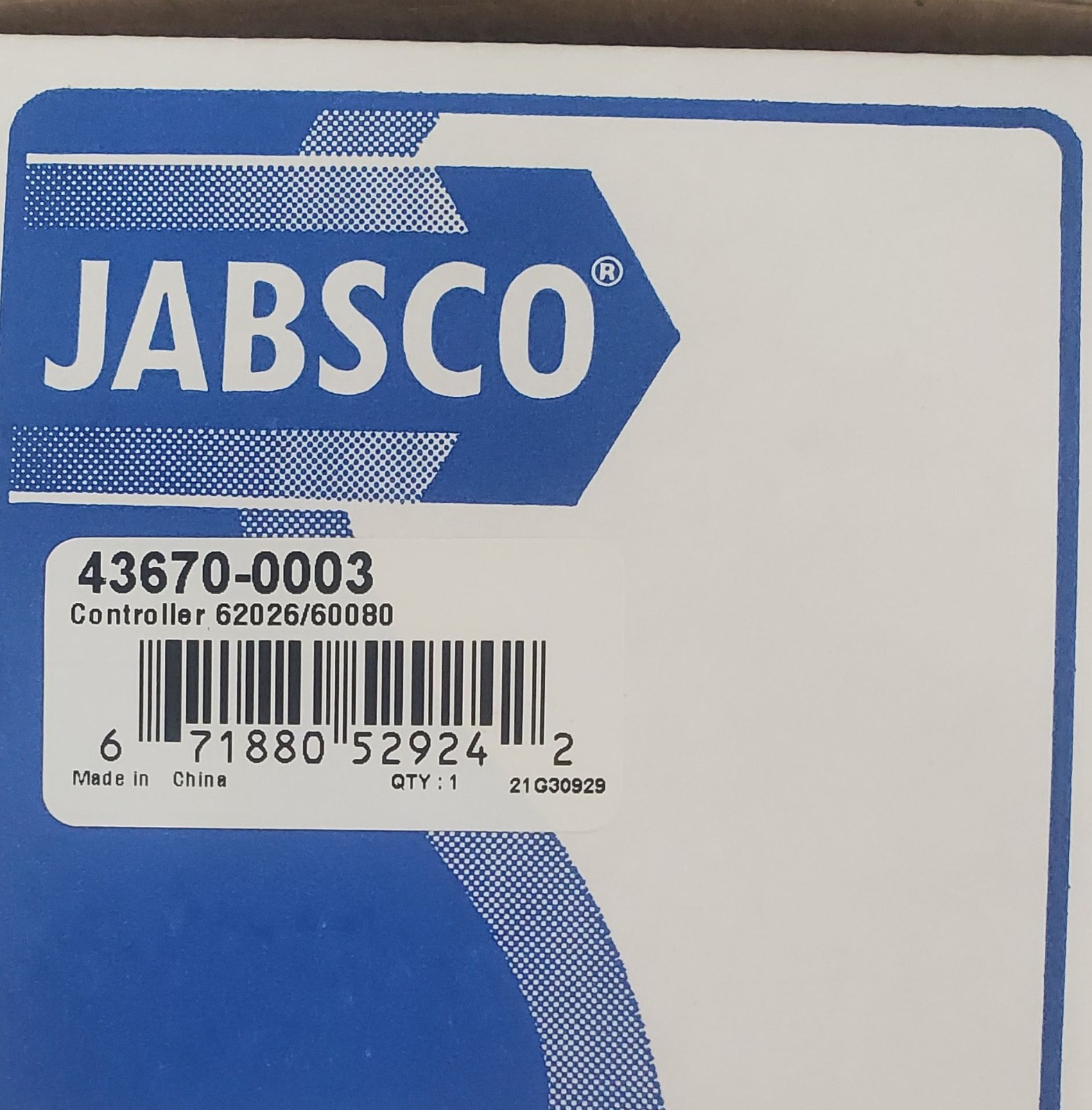 Jabsco/Xylem 43670-0003 Control for Marine Searchlight 12VDC