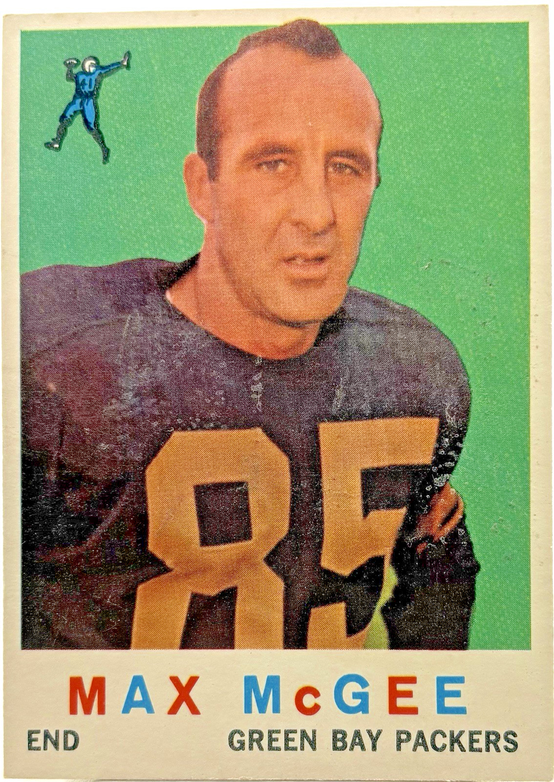 1959 Topps Max Mcgee #4 Green Bay Packers