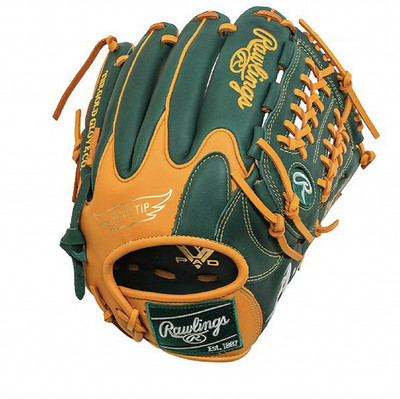 Rawlings Hyper Tech MLB GR5HTMN55W-OAK 11,75'' RH Allround Glove Athletics 2025