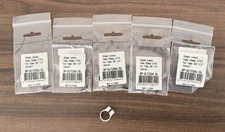 Bitspower Single Luxury Tube Clamp LTC5 For Tube OD 1/2in. - Silver - Lot of 6