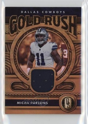 2022 Panini Gold Standard Gold Rush 48/299 Micah Parsons #GR-MPA 16n7