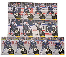 13 x Playercards DEL Saison 2023/24 Iserlohn Roosters (3 doppelt/mehrfach)