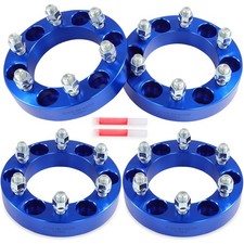 4pcs 1.25 Wheel Adapters 6x5.5 To 6x135 Conversion For Chevy Gmc To Ford 6 Lug