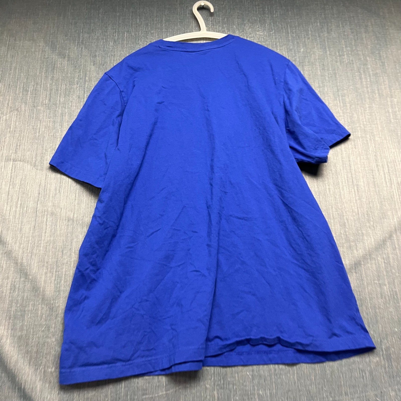 Adidas Originals Men's T-Shirt Size 2XL Blue Trefoil Logo Short Sleeve Athletic thumbnail 7