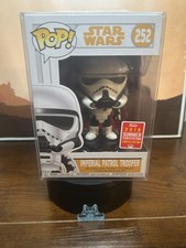 Funko Pop! Star Wars (Imperial Patrol Trooper #252) 2019 Summer Con W/ Protector
