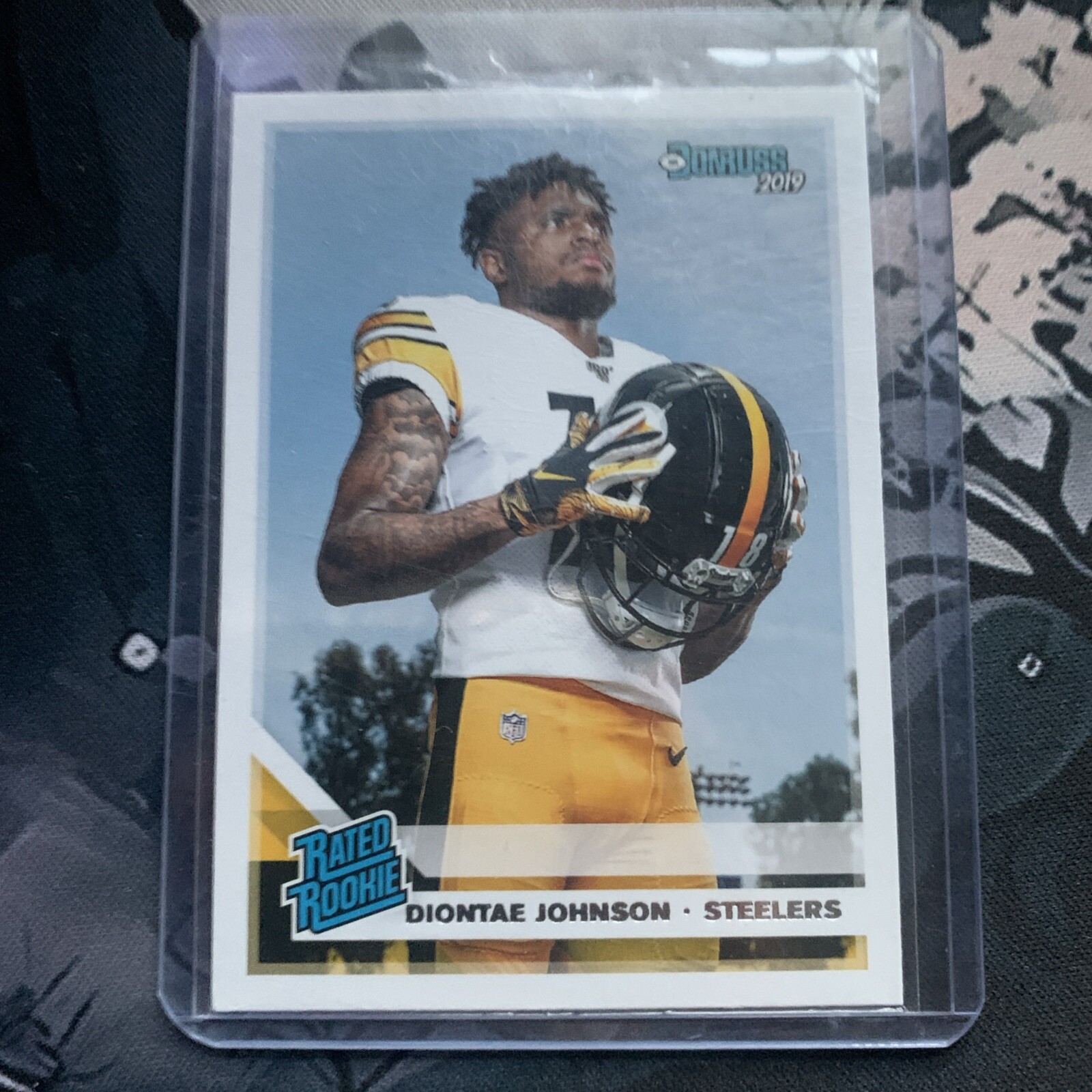 Diontae Johnson 2019 Donruss Football Rated Rookie #327 Pittsburgh Steelers