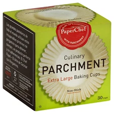 Paper Chef Parchment Cups XLG 30 Pieces Pack of 12