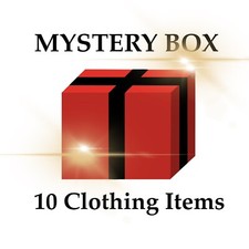 CLOTHING BOX - 10 Items Of Clothes GRADE A,B,C WOMENS MENS CHILDREN’S KIDS