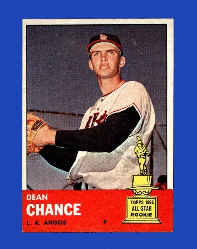 Dean Chance trading card