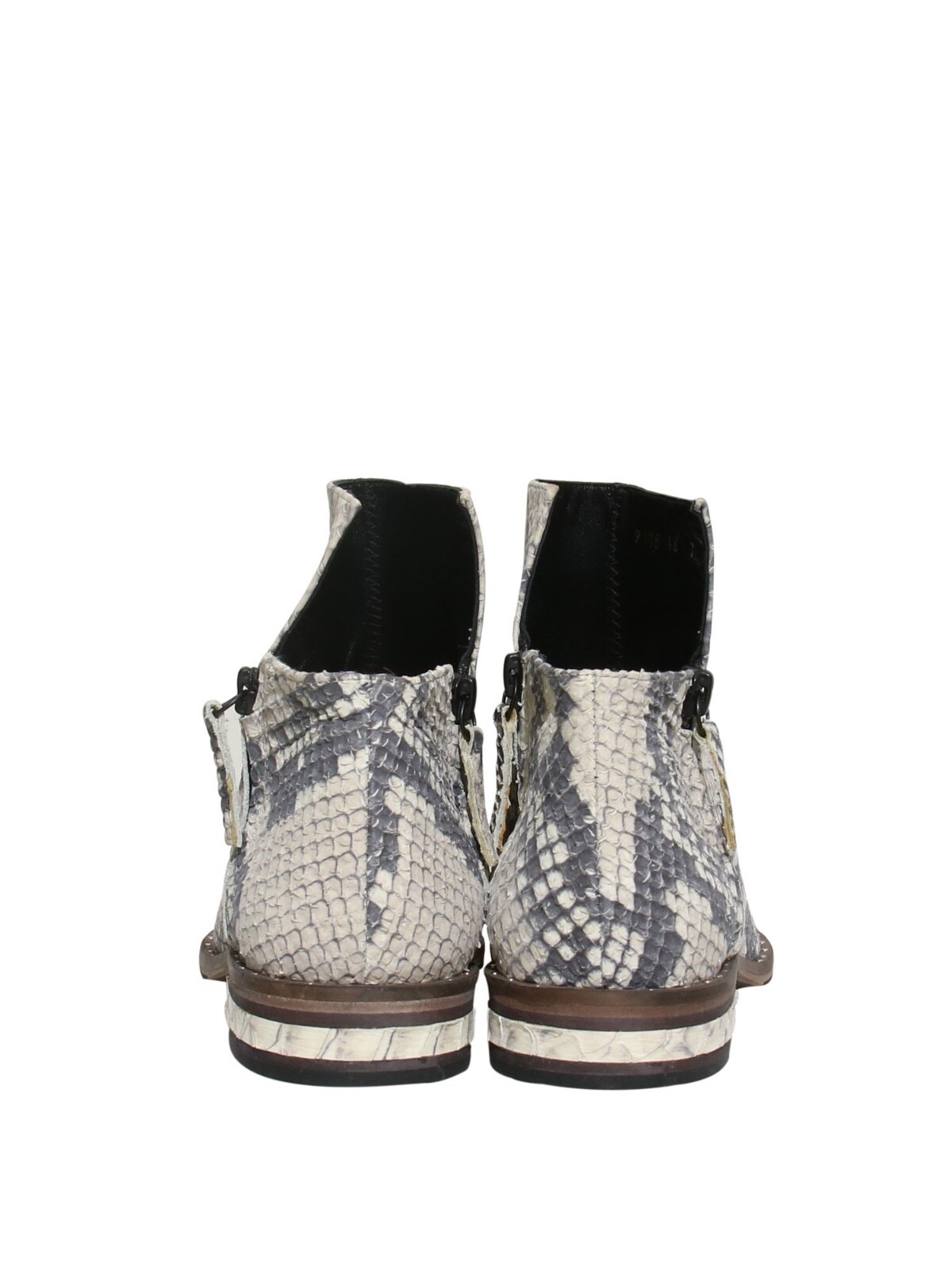 freda salvador snakeskin boot