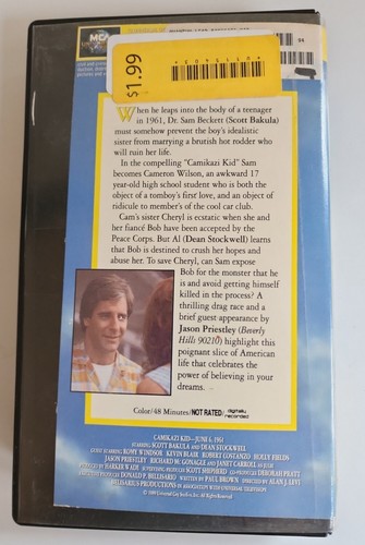 Quantum Leap - Camikazi Kid (VHS, 1993) **CUT BOX** - Picture 2 of 2