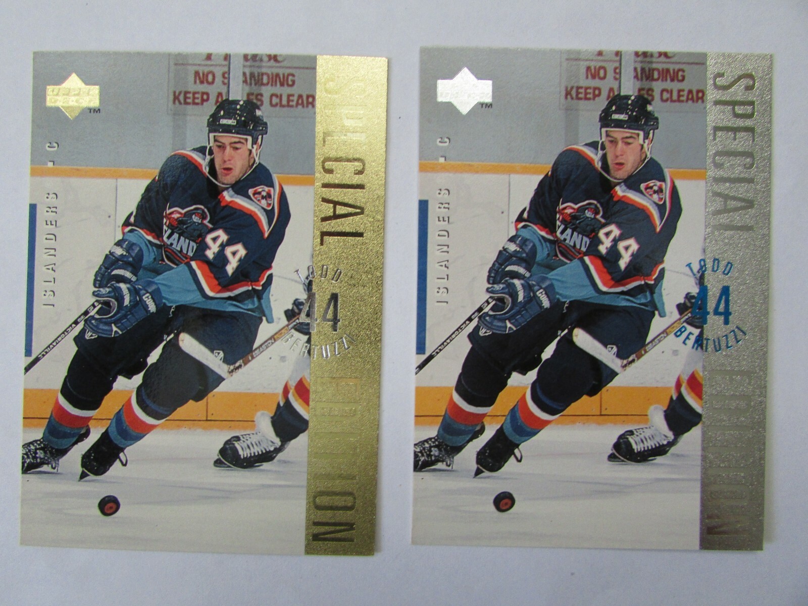  1995-96 Upper Deck Special Edition GOLD & Silver(2) Parallel Todd Bertuzzi SE53