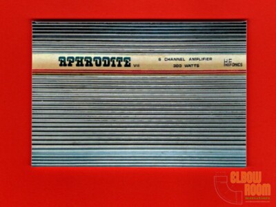 HiFonics Aphrodite vintage car audio image art 2x3'' fridge magnet amplifier
