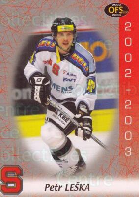 2002-03 Czech OFS #9 Petr Leska