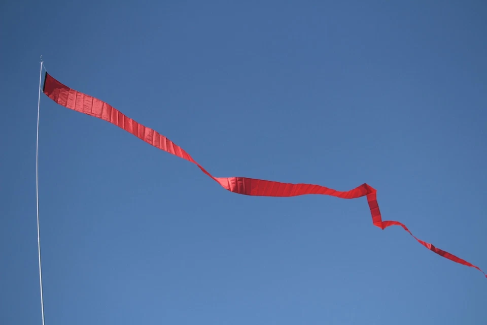 EEZ RV Products Telescoping WindSock Pole 23FT or 32FT Fiberglass - Image 4 of 4