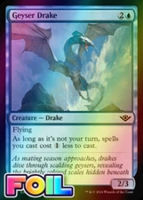 x1 Geyser Drake OTJ MTG 51 FOIL COMMON M/NM 1x